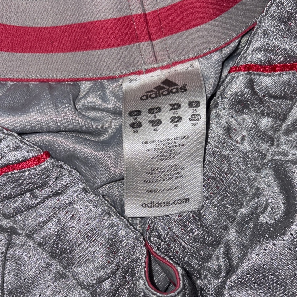 Adidas Gray Women's Shorts - Picture 2 of 3